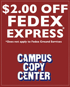 $2.00 Off Fedex Express
